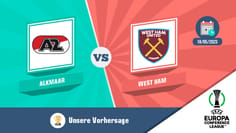 Alkmaar west ham conf league mai