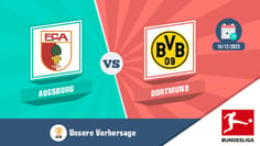 Augsburg dortmund bundesliga dez