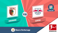 Augsburg leipzig bundesliga feb