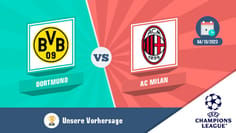 Dortmund ac milan champ league okt