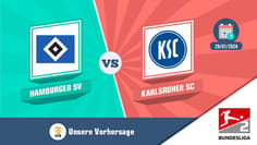 Hamburger sv karlsruher sc bundesliga jan