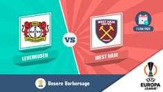 Leverkusen west ham europa league april