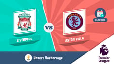 Liverpool aston villa premier sept