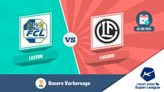 Luzern lugano super league sept