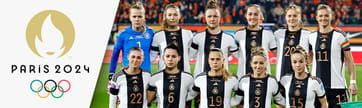 DFB-Frauenteam bei Paris 2024