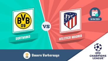 Dortmund atletico madrid champ league april