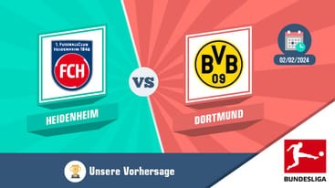 Heidenheim dortmund bundesliga feb