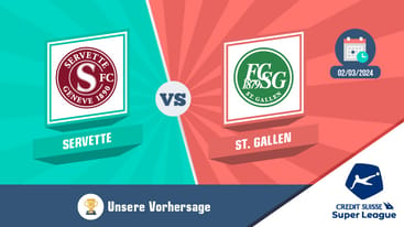 Servette st gallen super league marz