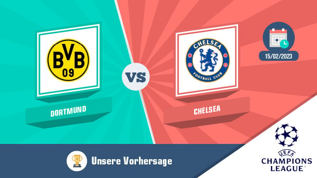 Dortmund chelsea champ league feb