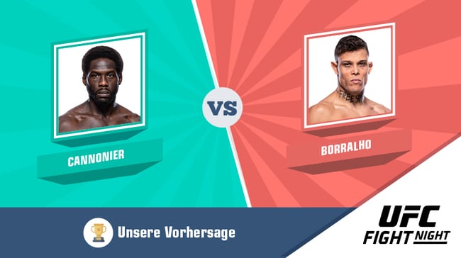 Ufc fight night cannonier borralho